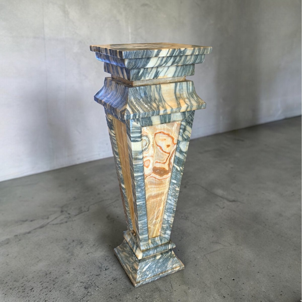 Colonna/Capitello in marmi rari -photo-2