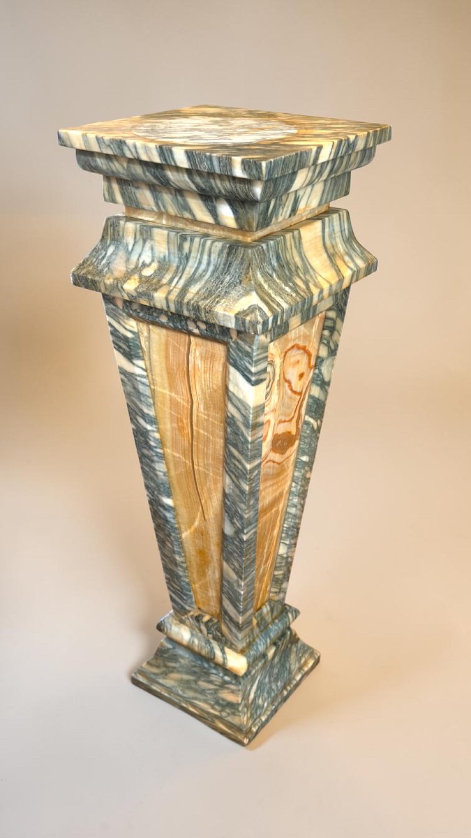 Colonna/Capitello in marmi rari -photo-3