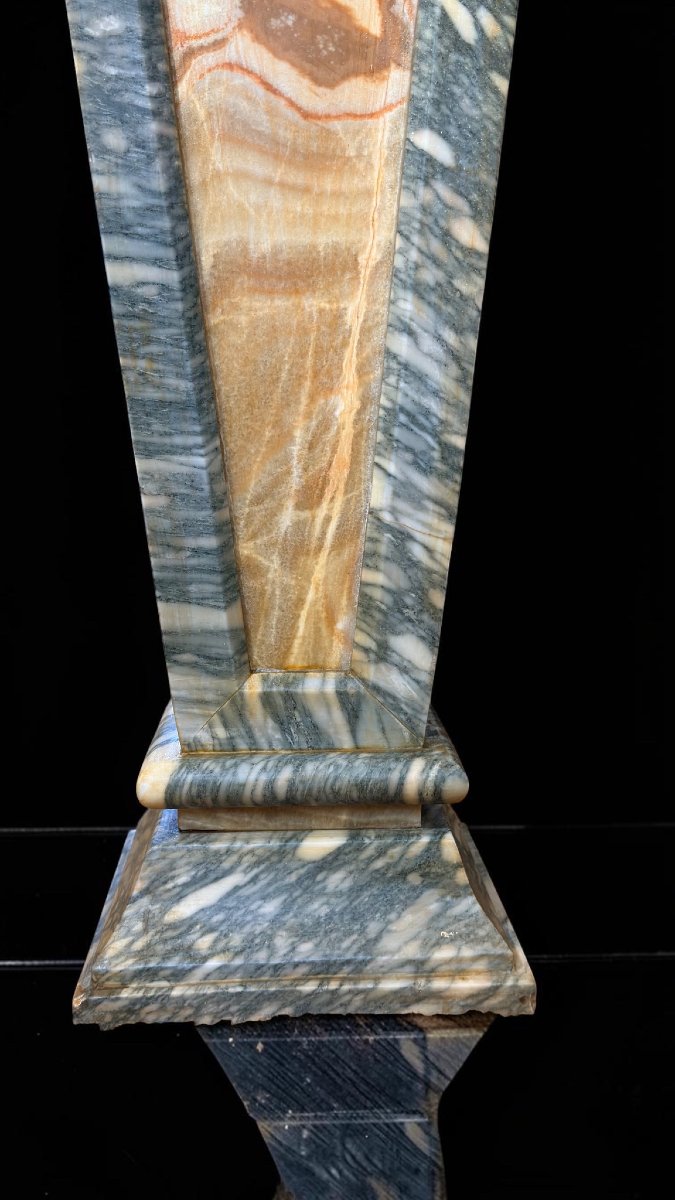 Colonna/Capitello in marmi rari -photo-1