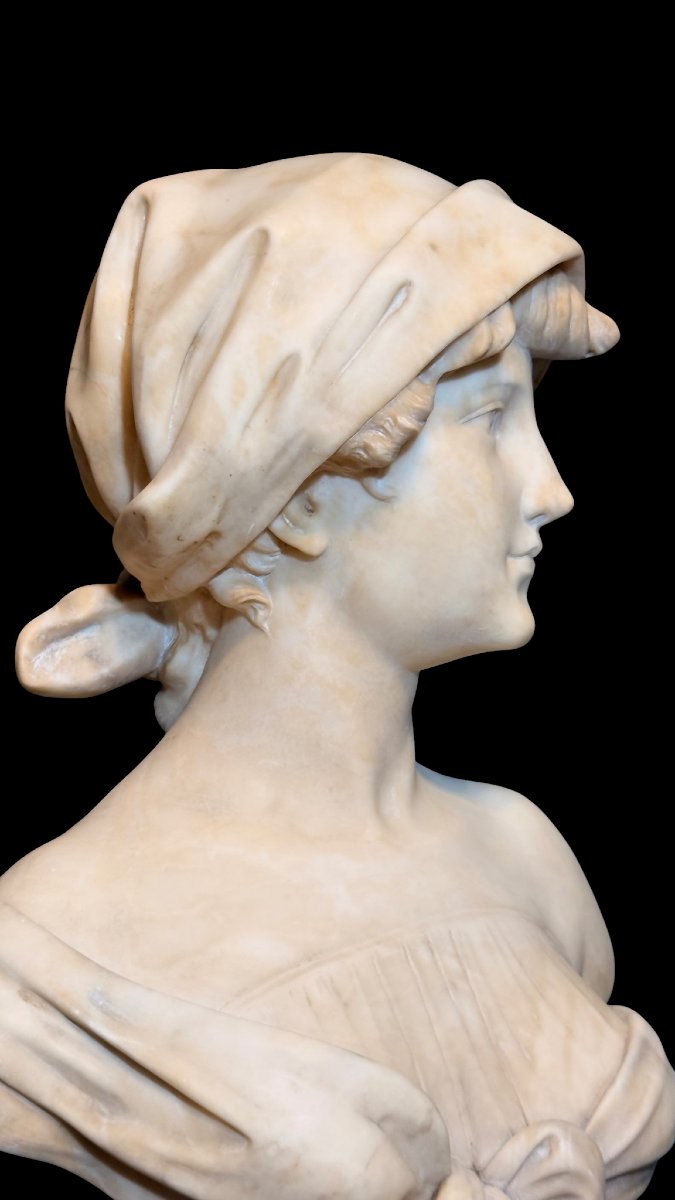 Busto raffigurante una giovane fanciulla, Adolfo Cipriani -photo-4