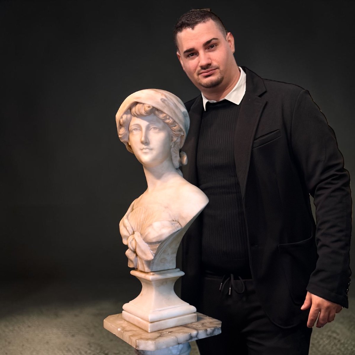 Busto raffigurante una giovane fanciulla, Adolfo Cipriani -photo-5