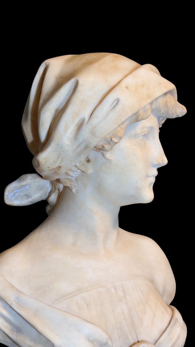 Busto raffigurante una giovane fanciulla, Adolfo Cipriani -photo-8