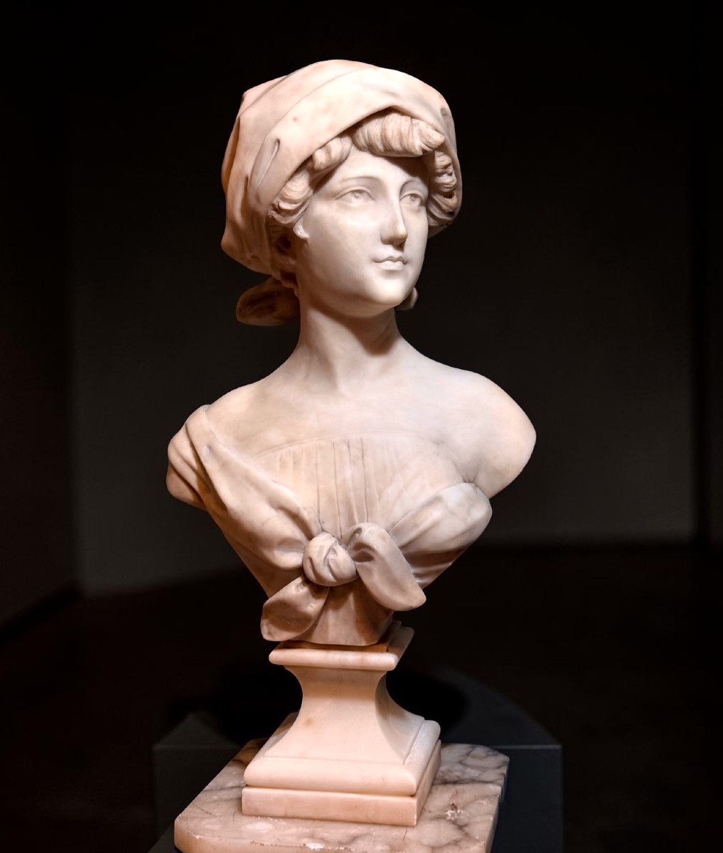 Busto raffigurante una giovane fanciulla, Adolfo Cipriani 
