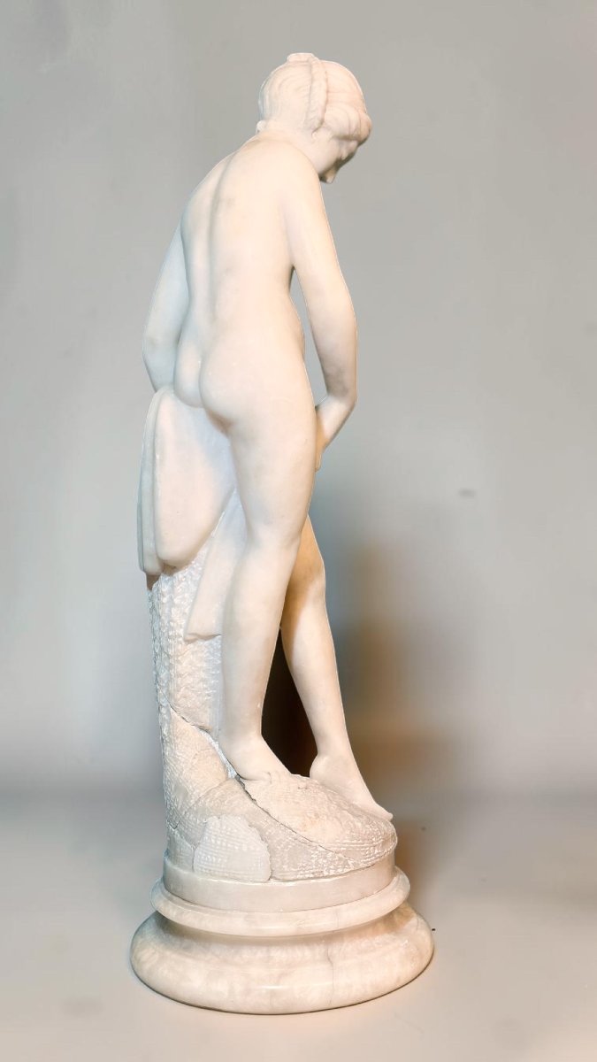 Statua raffigurante una giovane fanciulla nuda -photo-7