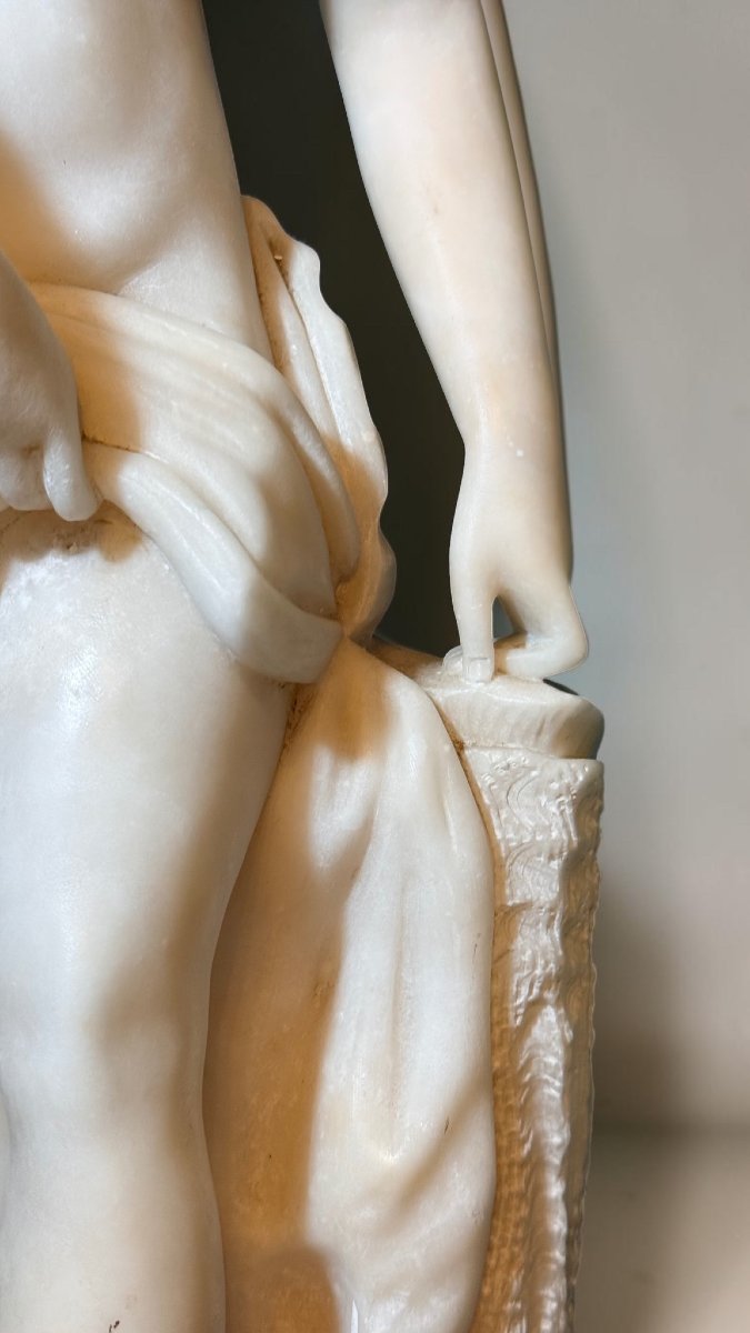 Statua raffigurante una giovane fanciulla nuda -photo-8