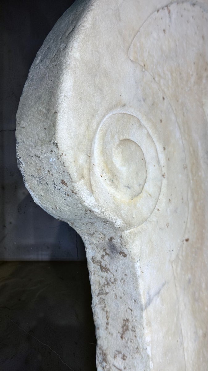 Fontana a conchiglia in Marmi Rari XVI° secolo -photo-7
