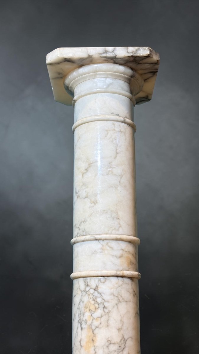 Colonna in Marmo Arabescato -photo-1