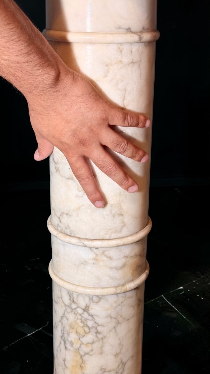 Colonna in Marmo Arabescato -photo-3