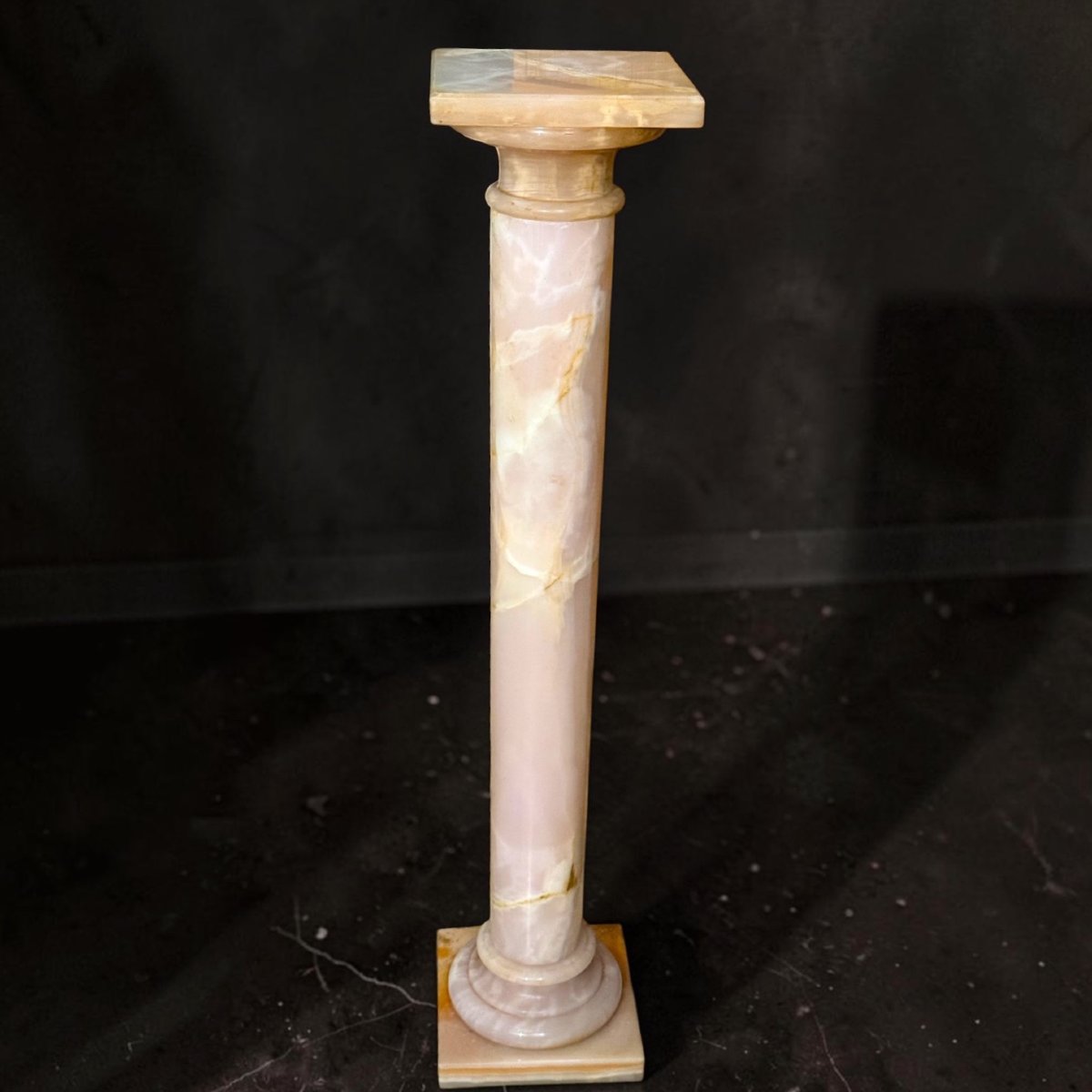 Capitello/Colonna in Marmo Rosa-photo-7