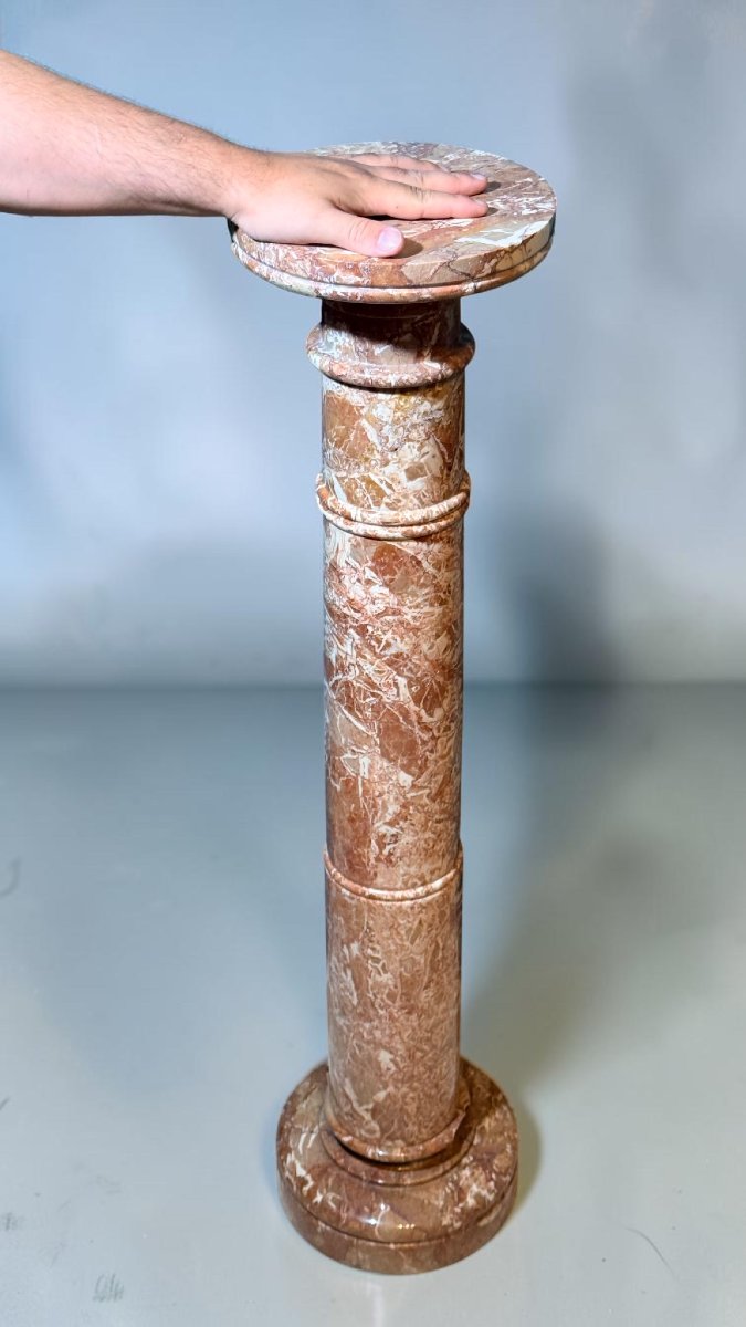 Colonna in Marmo Rosso -photo-2