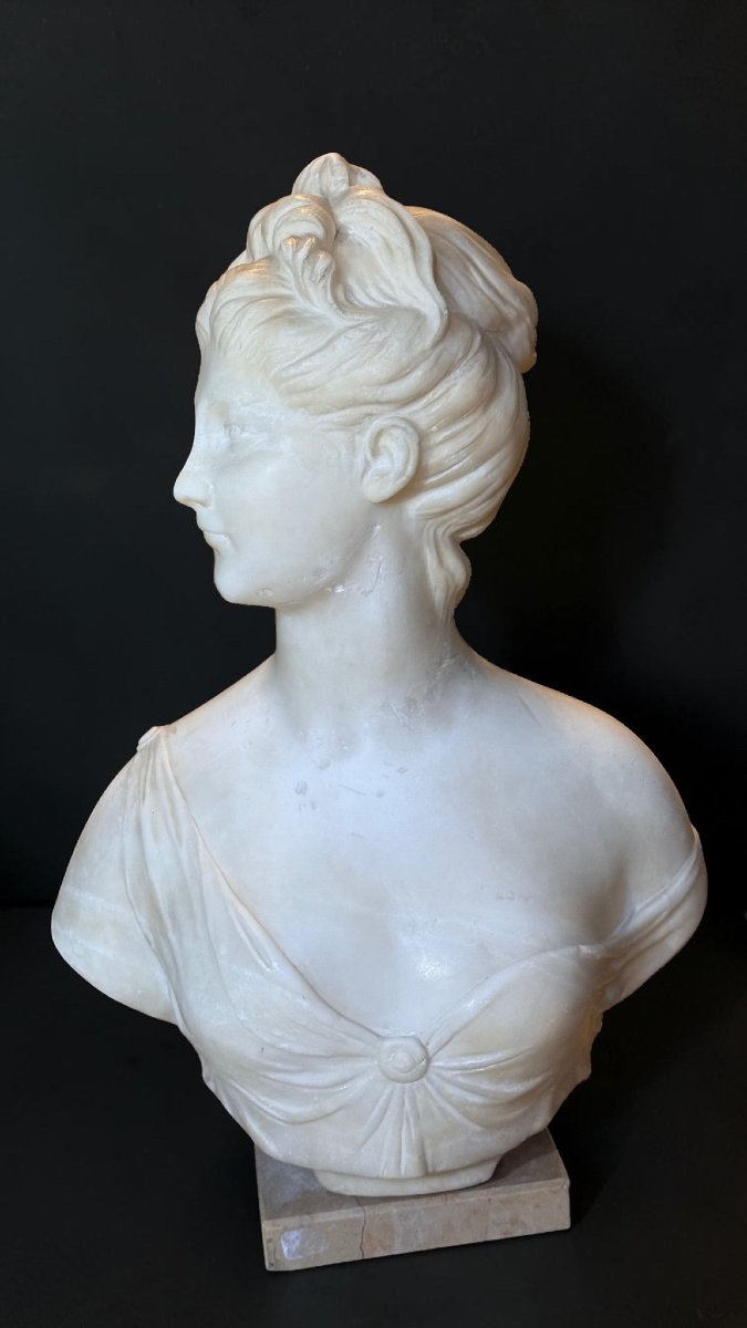 Busto raffigurante dea Artemide Jean-Antoine Houdon -photo-2