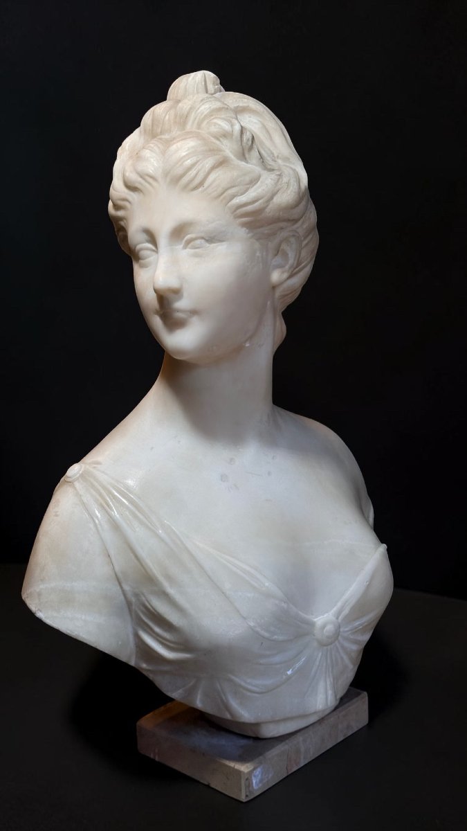 Busto raffigurante dea Artemide Jean-Antoine Houdon -photo-4