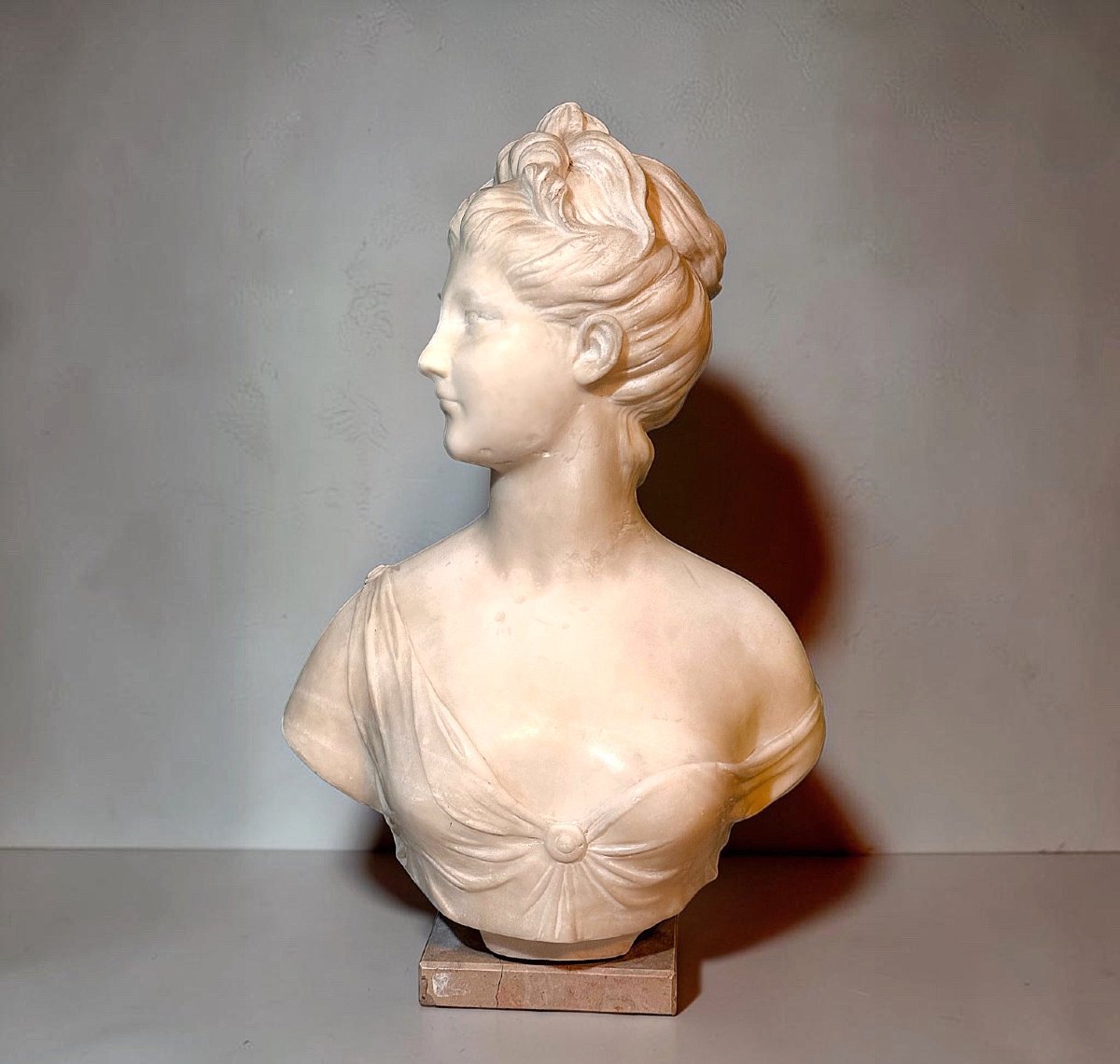 Busto raffigurante dea Artemide Jean-Antoine Houdon -photo-6