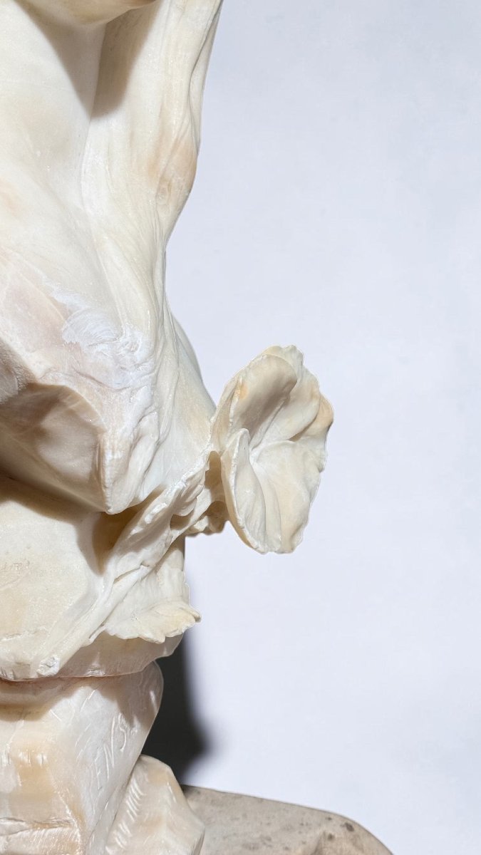 Busto raffigurante una giovane fanciulla ArtNoveau -photo-5