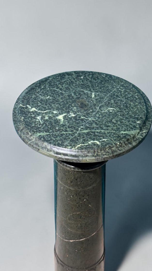 Colonna in Marmo Verde Alpi Serpentine -photo-4