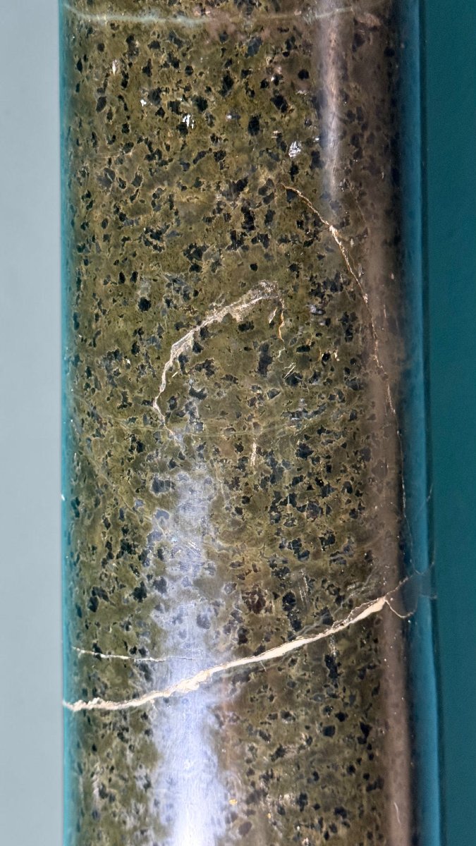 Colonna in Marmo Verde Alpi Serpentine -photo-1