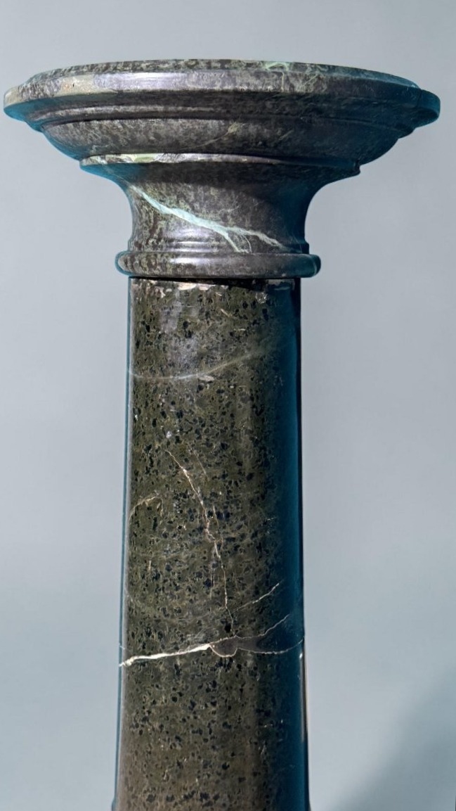 Colonna in Marmo Verde Alpi Serpentine -photo-4