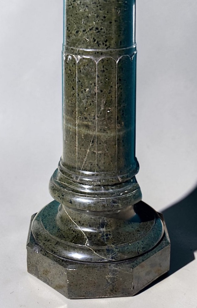 Colonna in Marmo Verde Alpi Serpentine -photo-5