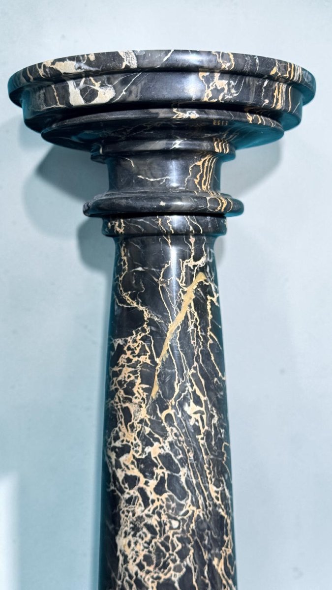 Colonna in Marmo Nero Portoro -photo-3