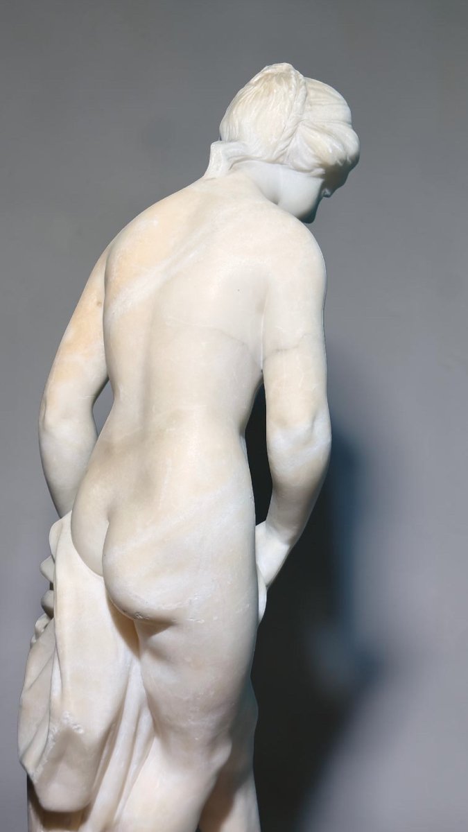 Statua raffigurante una giovane fanciulla nuda -photo-6
