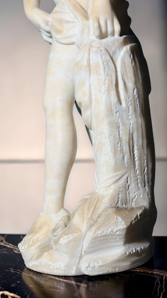Statua raffigurante una giovane fanciulla nuda -photo-8