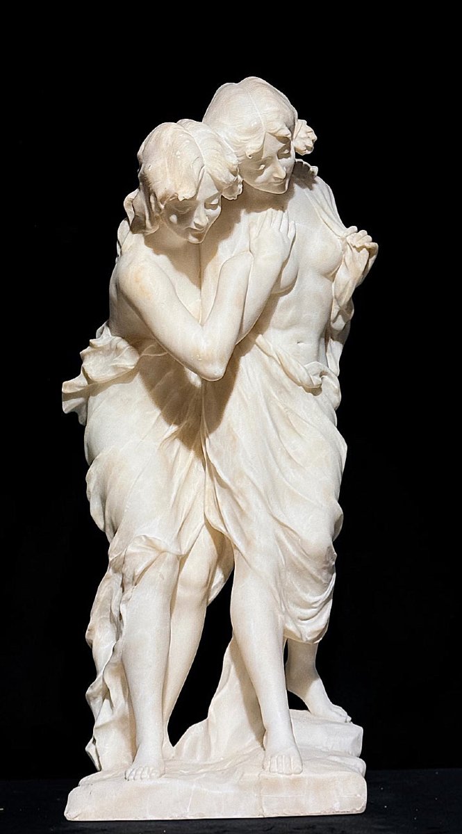 Statua raffigurante una Coppia di Ninfe, dal Museo Peter Kaus (Germania) -photo-4