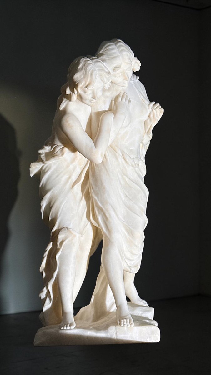 Statua raffigurante una Coppia di Ninfe, dal Museo Peter Kaus (Germania) -photo-5