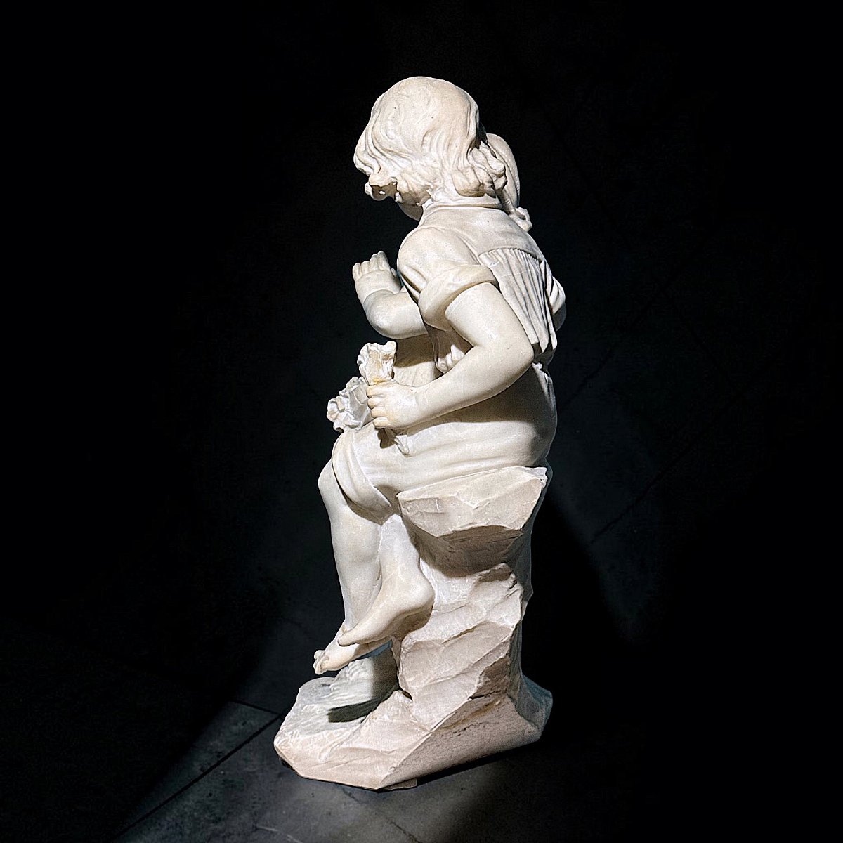 Statua raffigurante una giovane coppia di fanciulli -photo-6