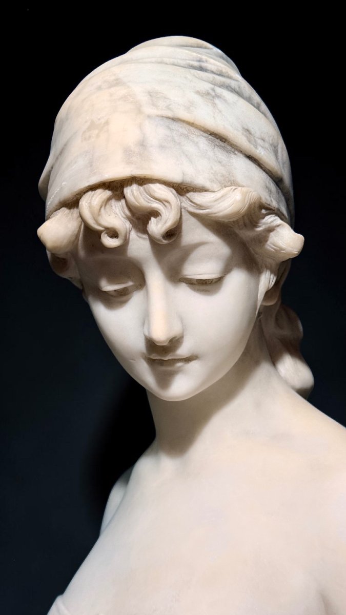Busto raffigurante una giovane fanciulla di origine Francese -photo-1