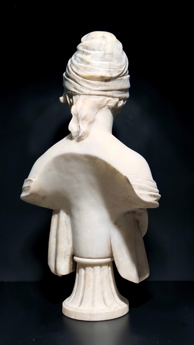 Busto raffigurante una giovane fanciulla di origine Francese -photo-8