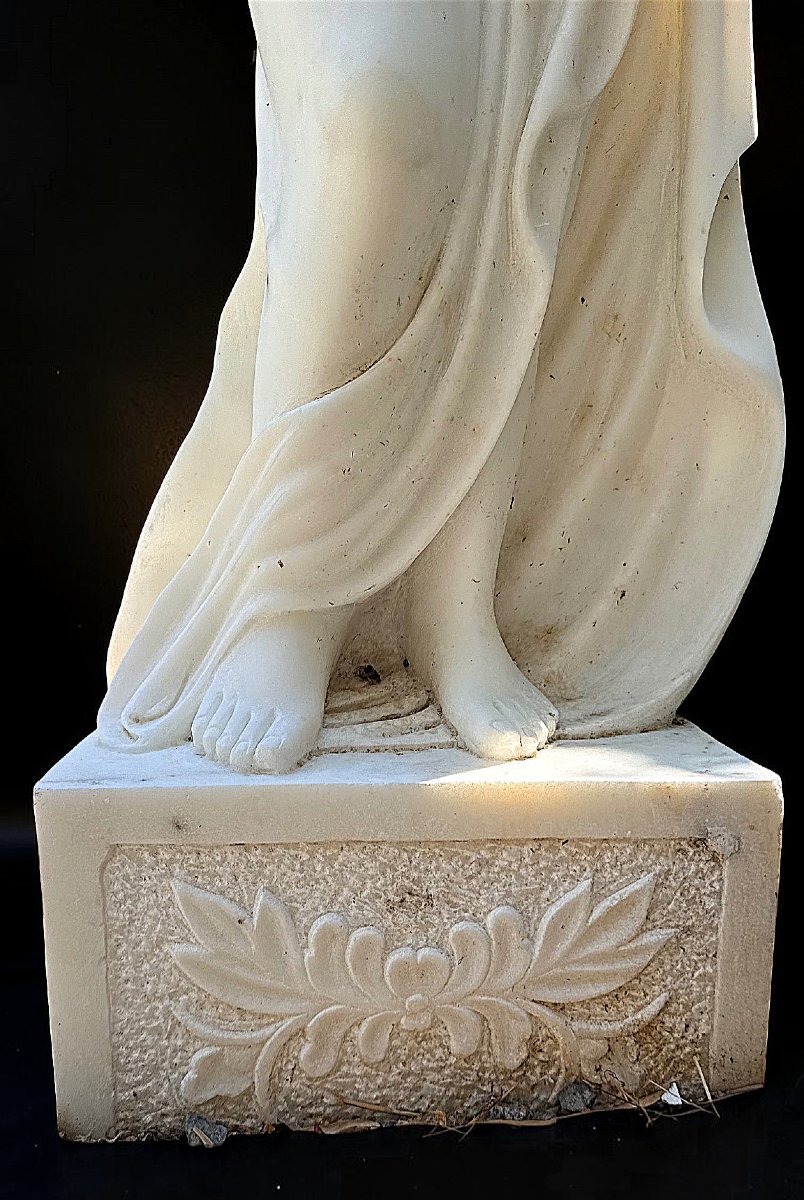Statue raffiguranti Le Quattro Stagioni in Marmo -photo-6