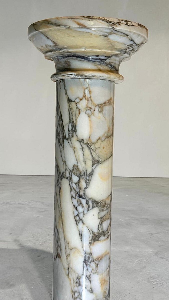 Colonna in Marmo Calacatta Oro -photo-4