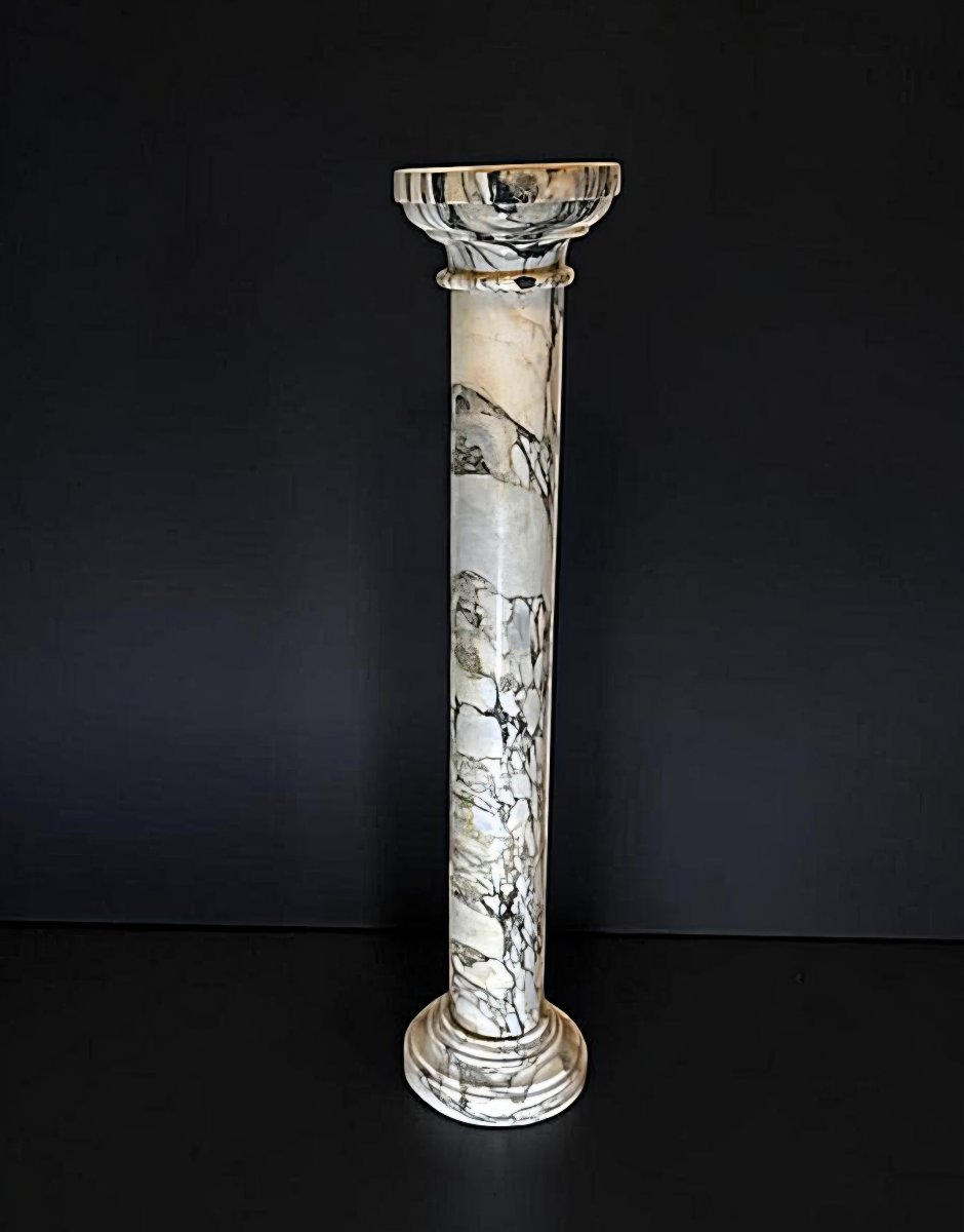 Colonna in Marmo Calacatta Oro -photo-2