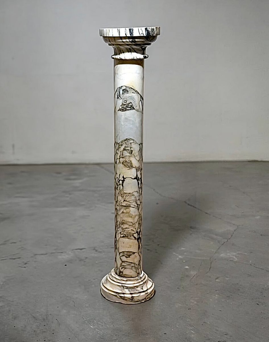 Colonna in Marmo Calacatta Oro -photo-3