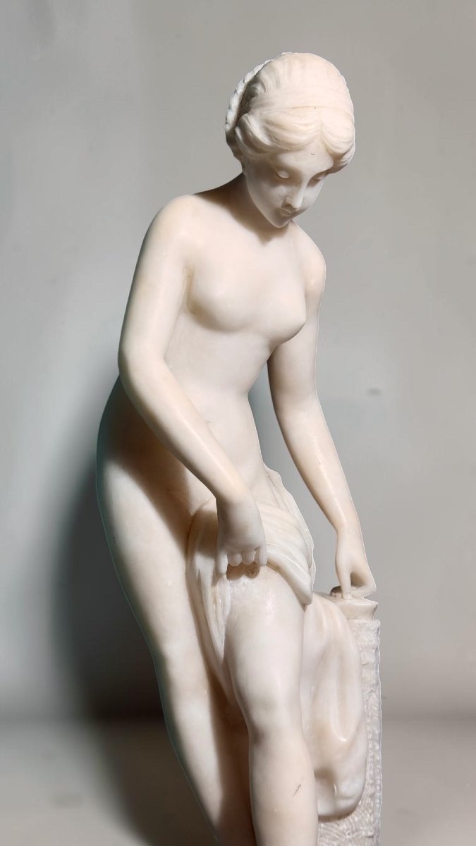Statua raffigurante una giovane fanciulla nuda -photo-6