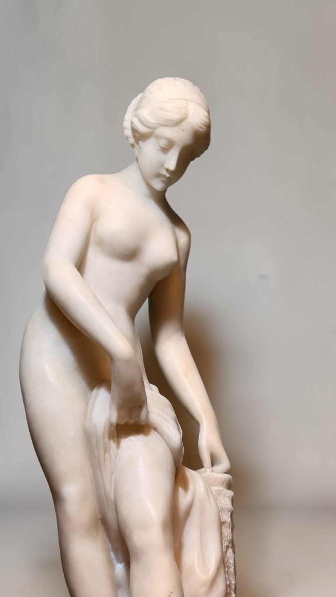 Statua raffigurante una giovane fanciulla nuda -photo-7