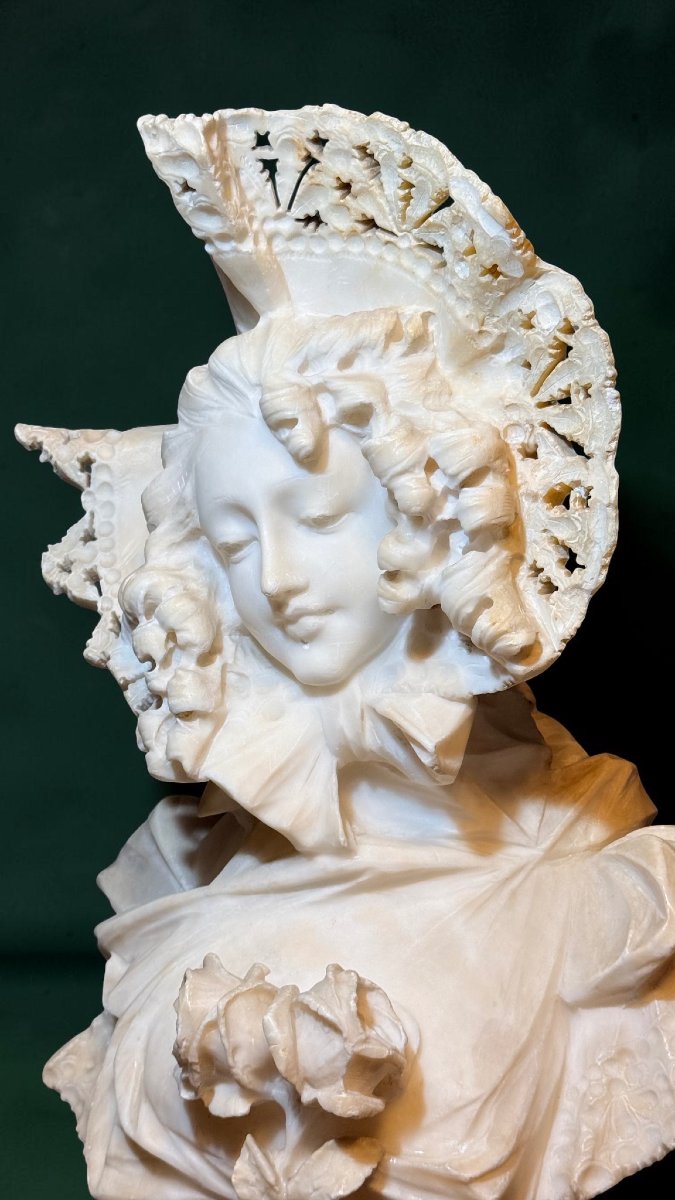 Busto fanciulla con Cappello -photo-3