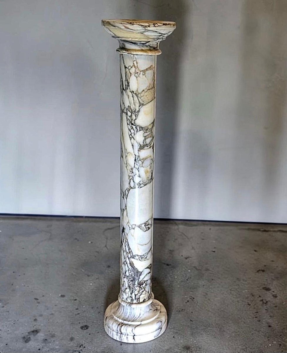 Colonna in Marmo Calacatta Oro -photo-2