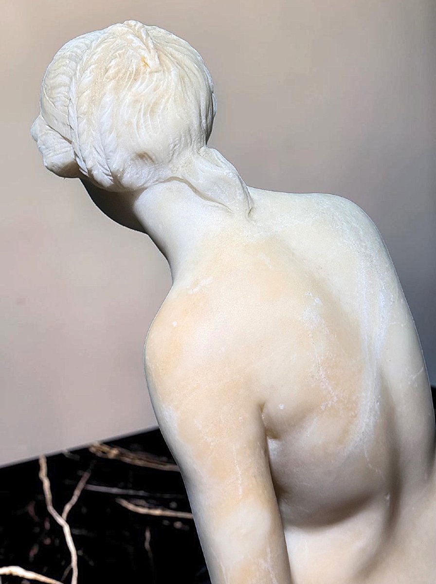 Statua dama nuda Marmo -photo-3
