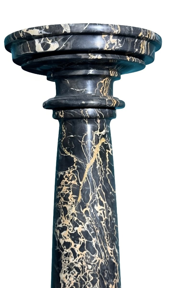 Colonna in Marmo Nero Portoro -photo-4