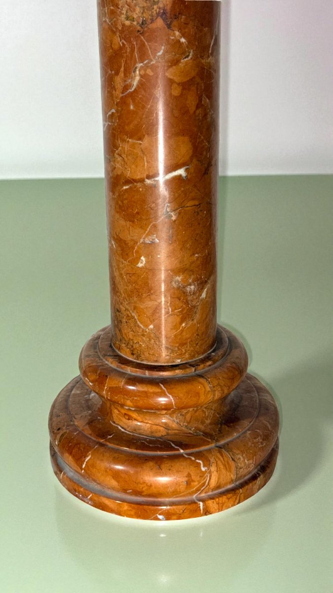 Colonna in Marmo Rosso Verona -photo-3