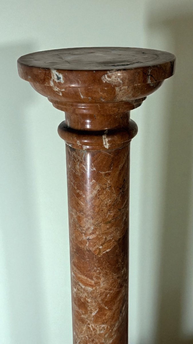 Colonna in Marmo Rosso Verona -photo-4