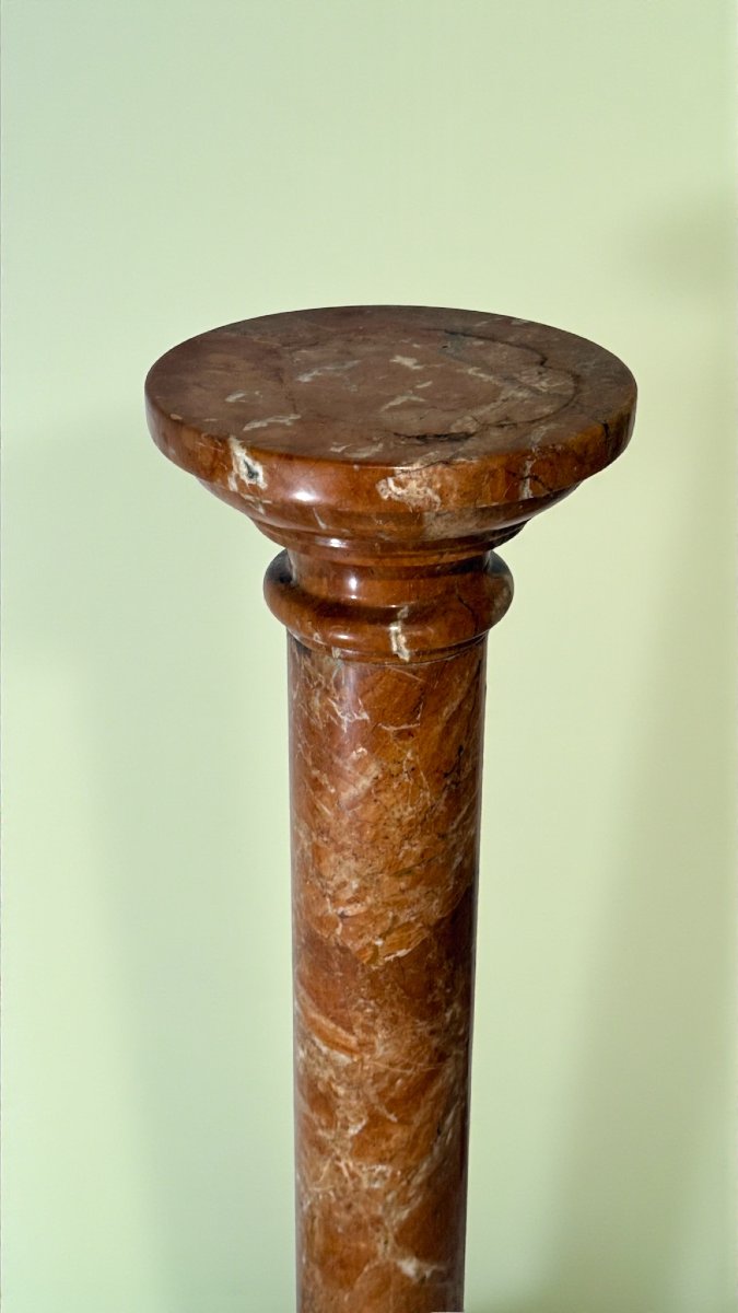 Colonna in Marmo Rosso Verona -photo-1