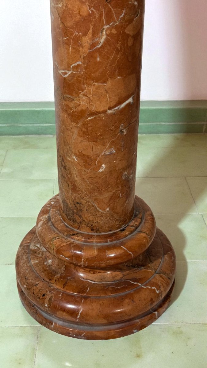 Colonna in Marmo Rosso Verona -photo-2