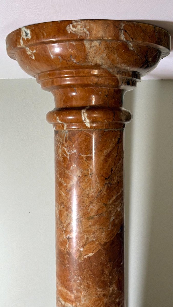 Colonna in Marmo Rosso Verona -photo-8