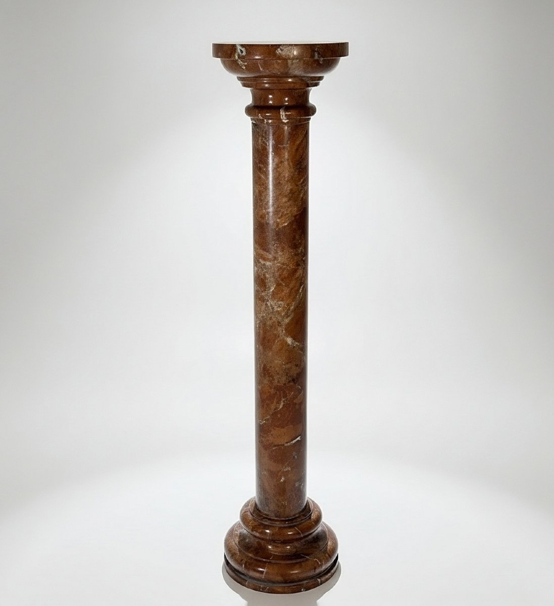 Colonna in Marmo Rosso Verona 
