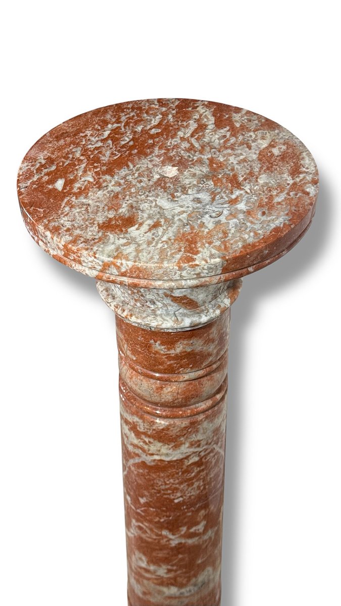 Colonna in Marmo Rosso-photo-1