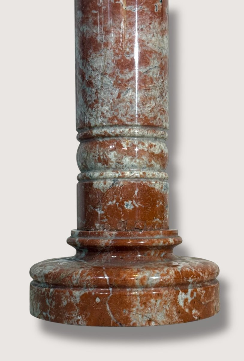 Colonna in Marmo Rosso-photo-2
