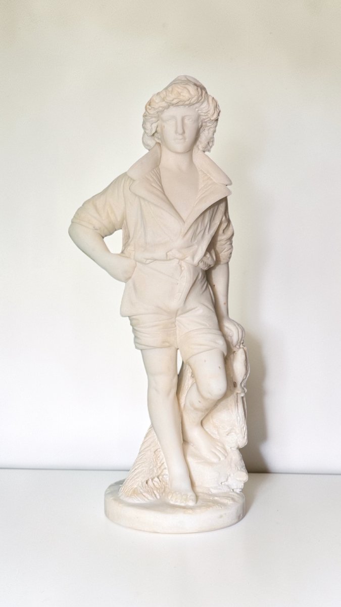 Statua raffigurante Masaniello in Marmo Bianco di Carrara -photo-6