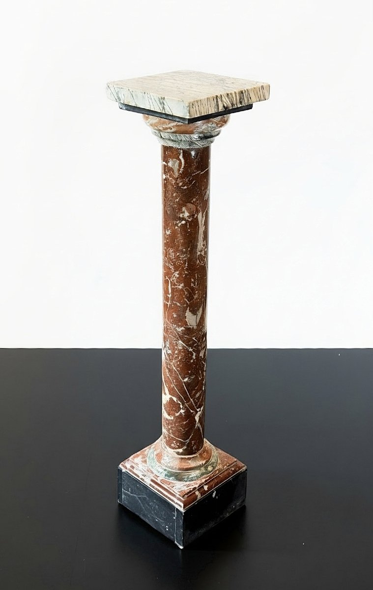 Colonna in Marmo Rosso -photo-2